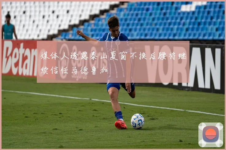媒体人透露泰山夏窗不换后腰将继续信任马德鲁加